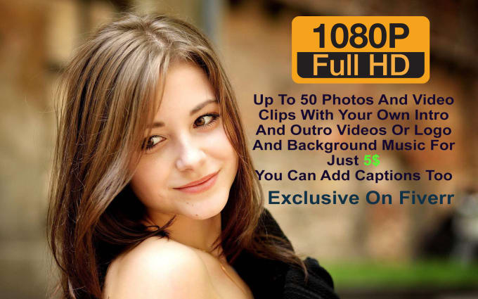 I will create awesome slideshow, colorful photo slideshow promo video