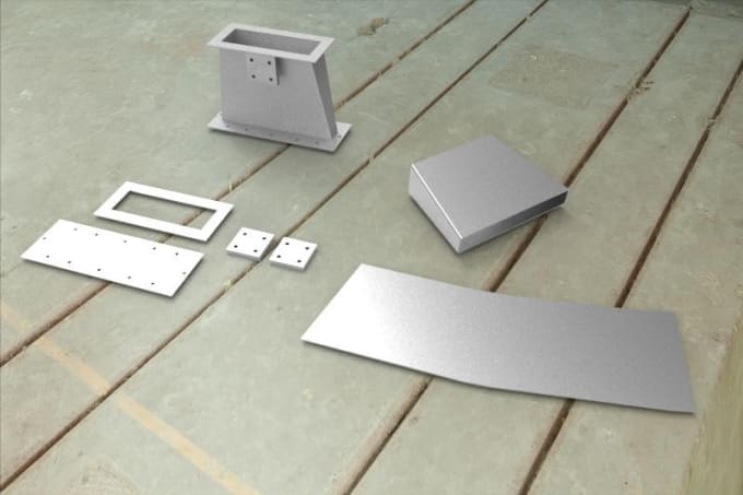 I will create dxf files for laser and plasma cutting