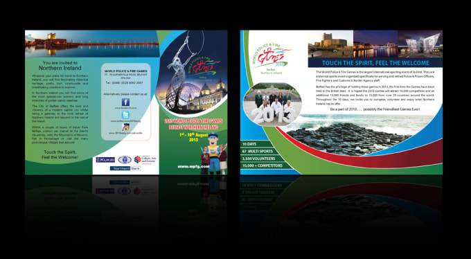 I will create highly professional creative  tri folded brochure