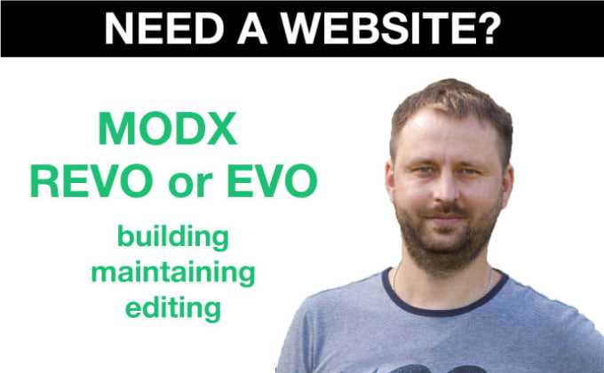I will create or modify modx website