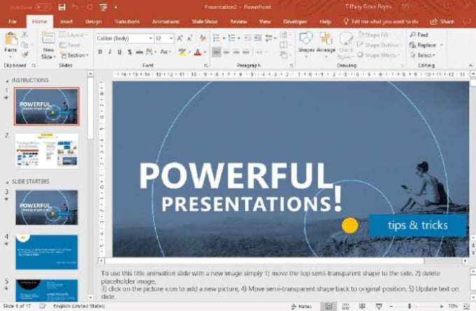 I will create powerful powerpoint presentation slides