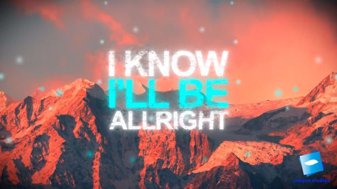 I will create stunning lyric video with visualizer