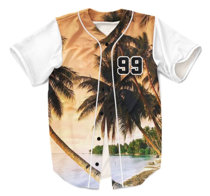 I will design 1 baseball jersey mockup, print and ship if needed