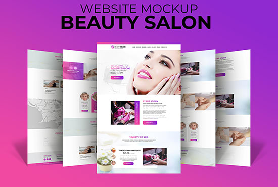 I will design a stunning website templates