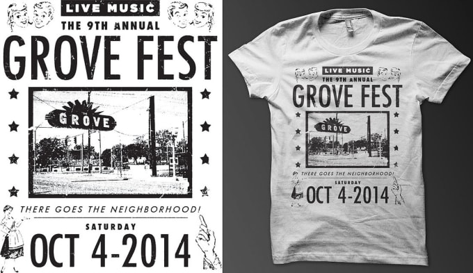 I will design an awesome Tshirt graphic