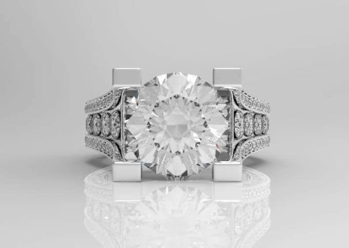 I will design any kind of jewelry 3d model and rendering
