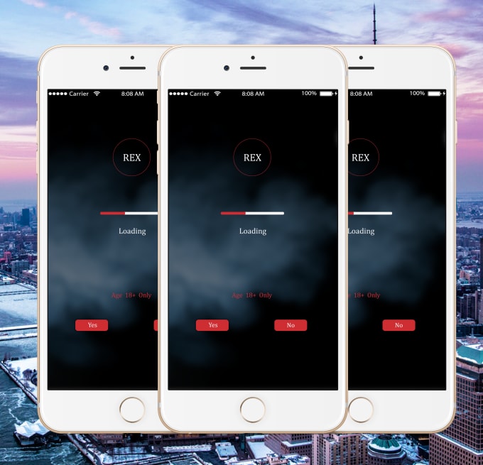 I will design awesome mobile app mockup ui within 24hrs