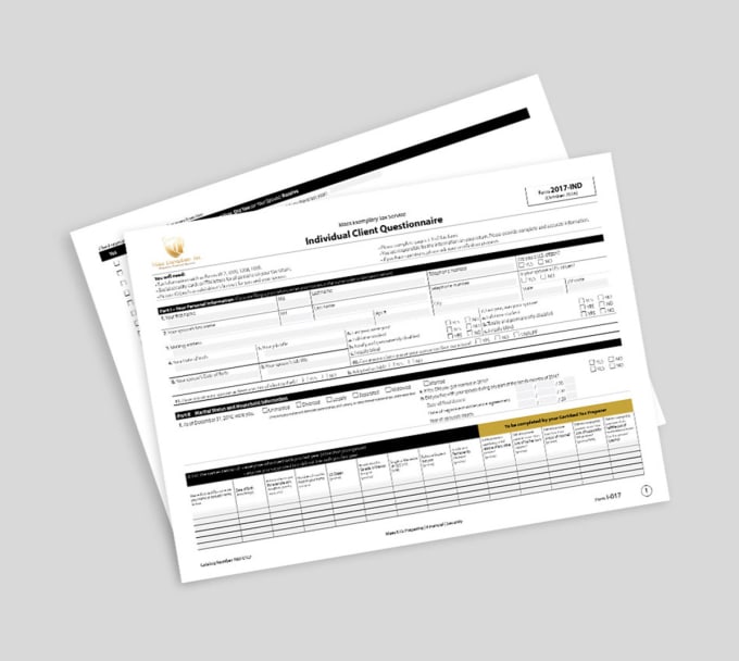 I will design information form, questionnaire, graph or CV