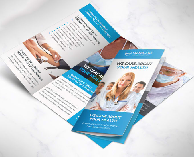 I will design medical, dental and pharmacy flyer and brochure