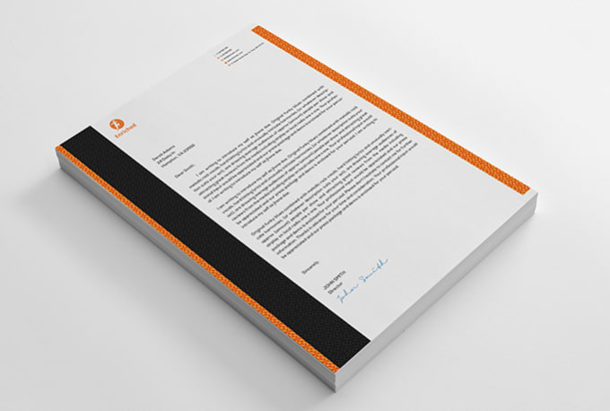 I will design professional editable letterhead in ms word or vector ai file