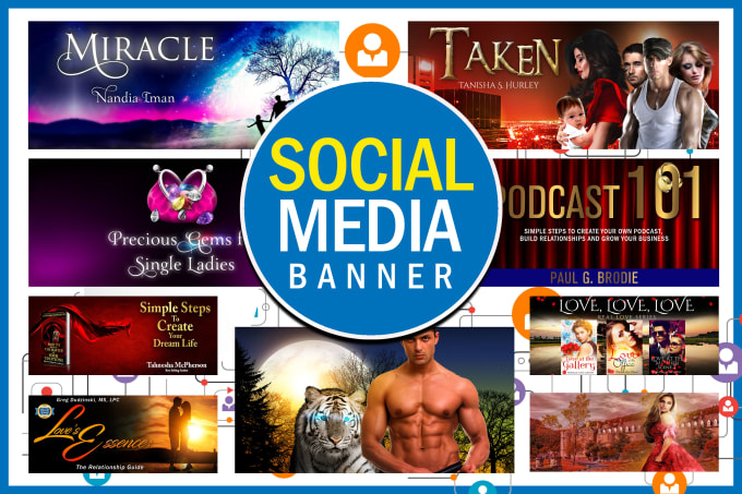I will design professional social media banner and covers