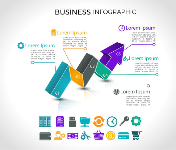 I will design unique and stunning infographic within 12 hours