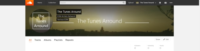 I will design your Soundcloud Page
