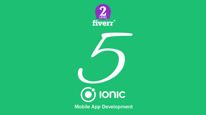 I will develop stunning mobile app using ionic 5