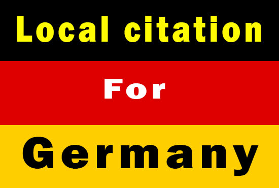 I will do 100 high PR germany citations