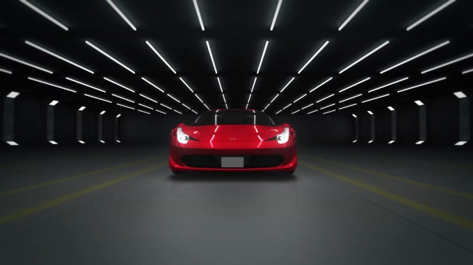 I will do an Amazing FERRARI Intro