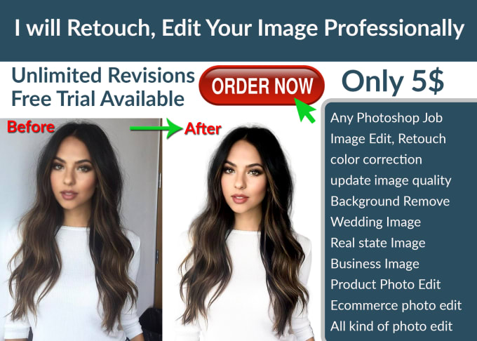 I will do any photoshop job within 24 hour