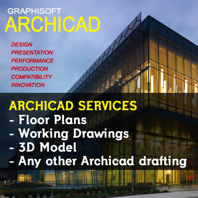 I will do floor plan in Archicad