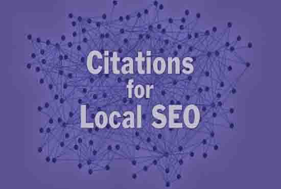 I will do local SEO or citation building for your business
