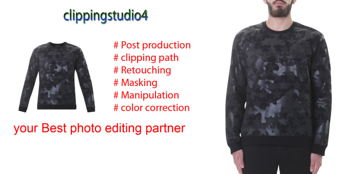 I will do Photoshop editing clipping manipulation