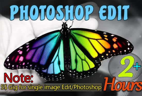I will do Photoshop Editing, Photo Retouch, Remove Background