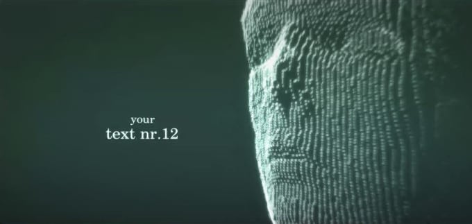 I will do this amazing matrix world intro