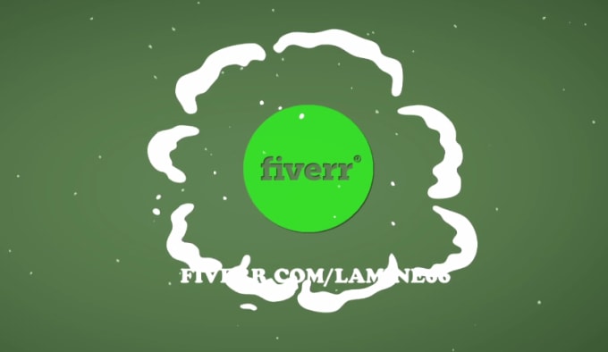 I will do this quick intro with dynamic liquid logo