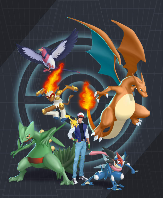 I will draw you with your pokemon