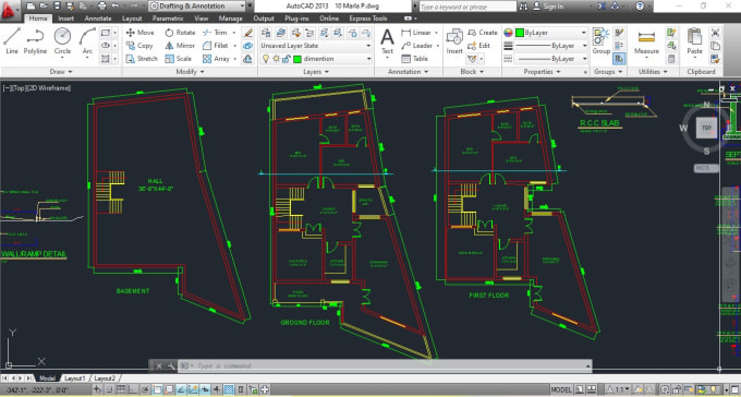 I will draw your floor plans