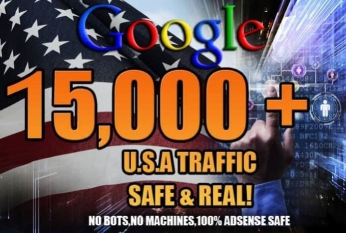 I will drive unlimited real genuine website traffic for 1 month