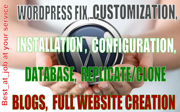 I will fix,configure,design responsive wordpress websites and blogs