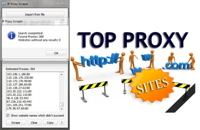 I will give you unlimited proxy scraper tool