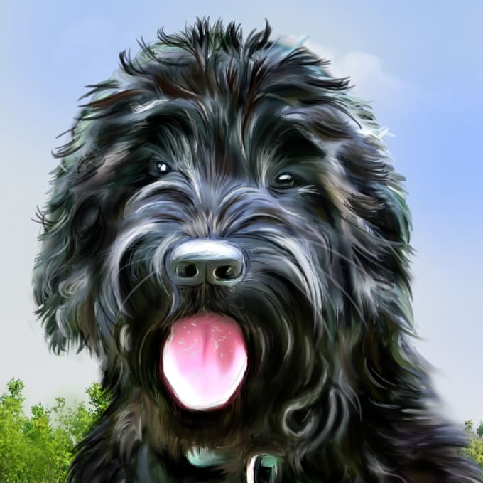 I will illustrate an animal with realistic o artistic style