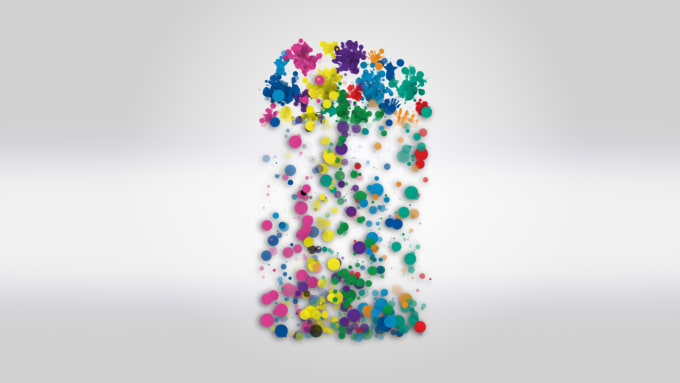 I will make a fantastic particle ball video intro