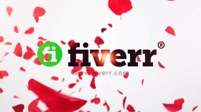 I will make a sweet rose petals intro 3d animated video