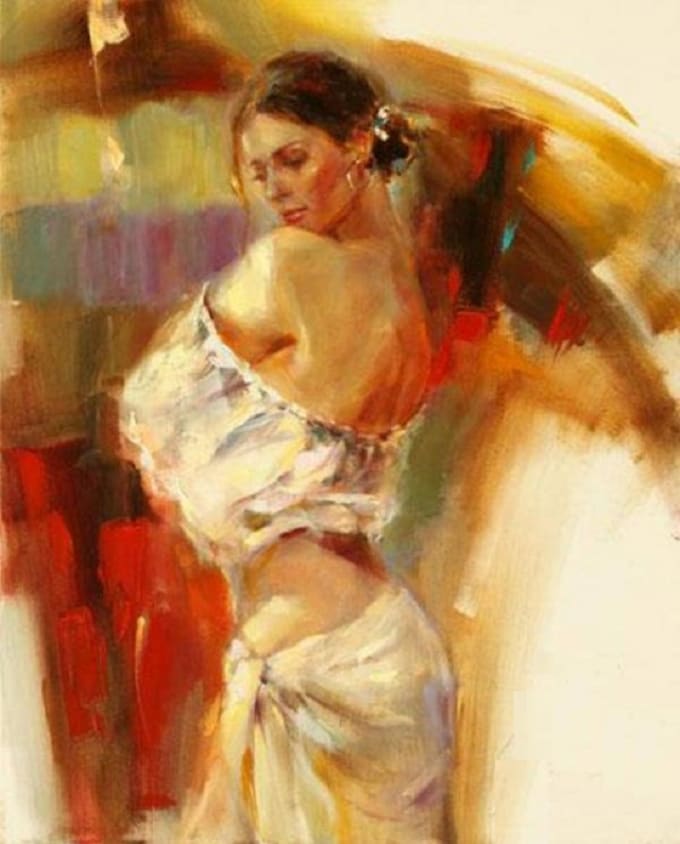 I will make an oil painting portrait