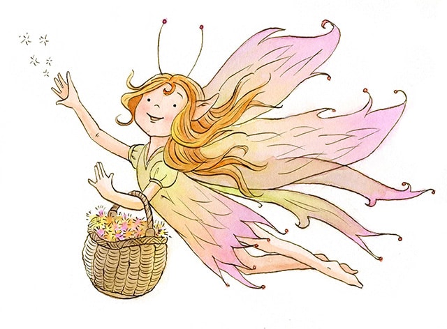 I will make realistic illustration you as a fairy