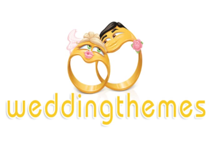 I will make your beautiful wedding logo or monogram