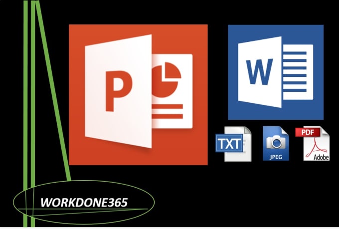 I will make your powerpoint slides