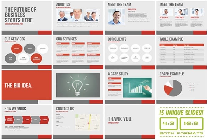 I will produce professional info graphic presentations