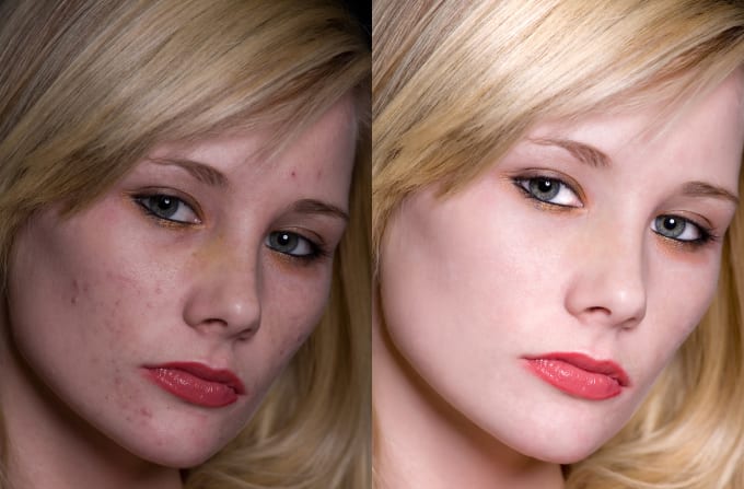 I will professionally retouch and reshape face, and body