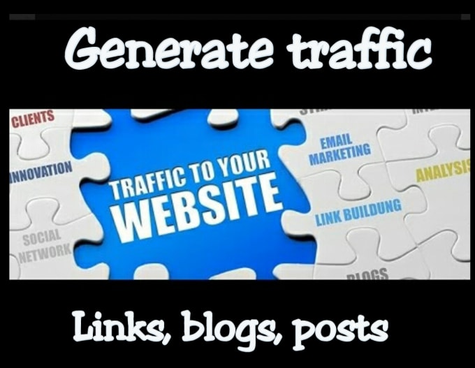 I will promote your website, CLICKS to your links from social media