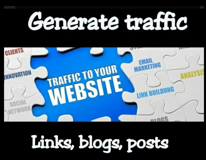 I will promote your website, CLICKS to your links from social media