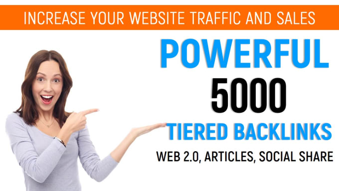 I will provide 5000 high da backlinks service for your SEO service