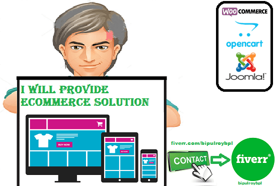 I will provide full ecommerce solution