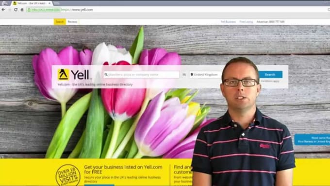 I will provide you yellowpage or yell data with email list