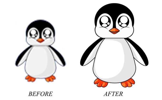 I will redraw and vectorize your logo to ai, pdf, eps file