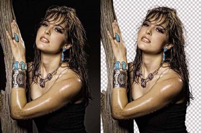 I will remove the background of a Picture