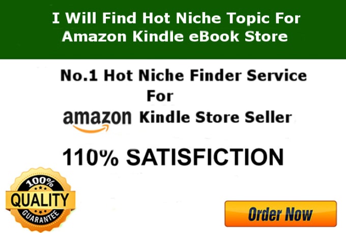 I will research amazon most profitable ebook  niche