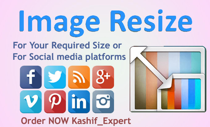 I will resize image, photo resizing with High Quality